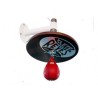 BASE PARA PERA AJUSTABLE CON SWIVEL DE ACERO