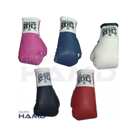 LLAVEROS DE GUANTES MINIATURA CLETO REYES DE VINIL