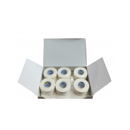 CAJA DE TELA ADHESIVA (CINTA) DE ACETATO (12 PZAS.)