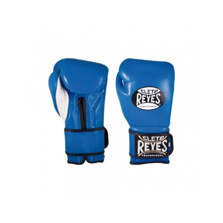 Guantes Cleto Reyes Con Velcro 12 Oz. Azul