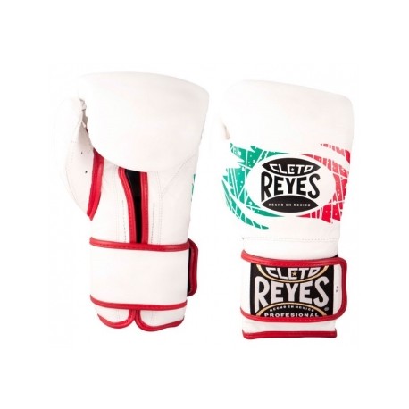 Guantes Cleto Reyes Con Velcro 12 Oz. Tricolor