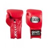 Guantes Cleto Reyes Con Agujeta 12 Oz. Rojo