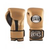 Guantes Cleto Reyes Con Velcro 12 Oz. Dorado