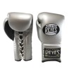 Guantes Cleto Reyes Con Agujeta 12 Oz. Platino