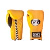 Guantes Cleto Reyes Con Agujeta 12 Oz. Amarillo