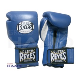 Guantes Cleto Reyes Con Velcro 16 Oz. Azul