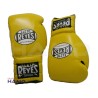 Guantes Cleto Reyes Con Agujeta 14 Oz. Amarillo