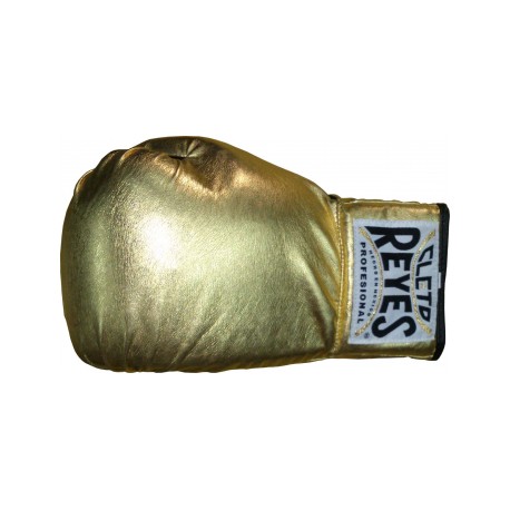 Guante Para Autógrafo Cleto Reyes Dorado