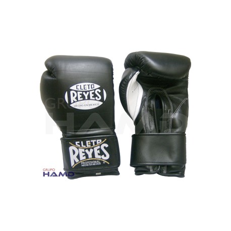 Guantes Cleto Reyes Con Velcro 16 Oz. Negro