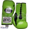 Guantes Cleto Reyes Oficiales De Pelea Verde Limón